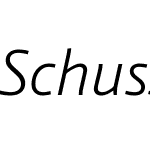 Schuss Sans PCG