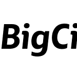 BigCity Grotesque Pro