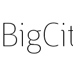 BigCity Grotesque Pro