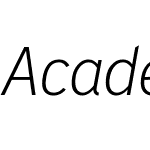 Academy Sans