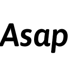 Asap SemiBold