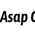 Asap Condensed SemiBold