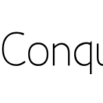 Conqueror Sans