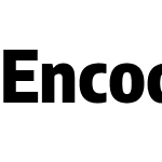 Encode Sans Condensed ExtraBold