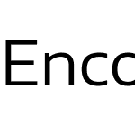 Encode Sans Expanded