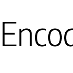 Encode Sans Semi Condensed