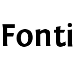 Fontin Sans CR