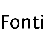 Fontin Sans CR