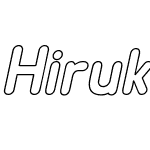 Hiruko Pro Outline
