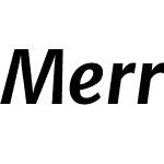 Merriweather Sans