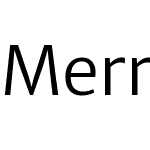 Merriweather Sans