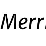 Merriweather Sans