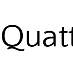 Quattrocento Sans