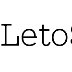 Leto Slab Narrow