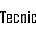 Tecnica Slab Bold