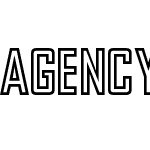 Agency Gothic CT