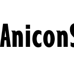 Anicon Sans