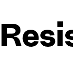 Resist Sans Text