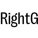 Right Grotesk