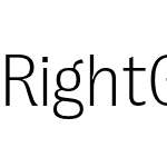 Right Grotesk