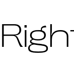 Right Grotesk