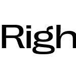 Right Grotesk