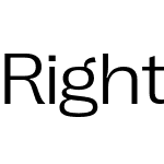 Right Grotesk