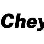 Cheyenne Sans Novus