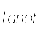 Tanohe Sans