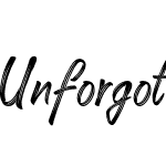 Unforgotten More