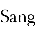 SangBleu OG Serif Trial