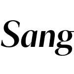 SangBleu OG Sans Trial