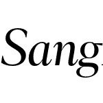 SangBleu OG Serif Trial