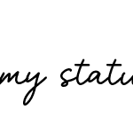 my status