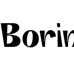 Boring Sans C Trial