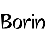 Boring Sans C Trial