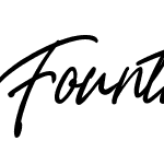 Fountastic Script Personal Use