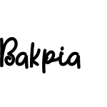 Bakpia