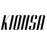 Kionsa Condensed