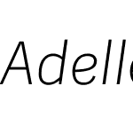Adelle Sans EXT