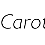 Carot Sans