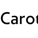 Carot Sans