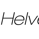 Helvetica Neue LT