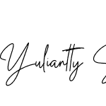 Yuliantty Signature