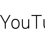 YouTube Sans Dark