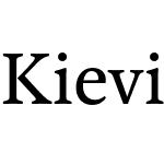 Kievit Serif