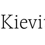 Kievit Serif