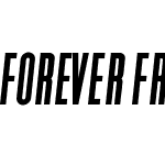 Forever Freedom Italic