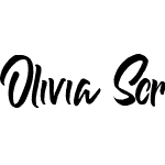 Olivia Script Font