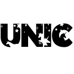 Unicorn Silhouette Font